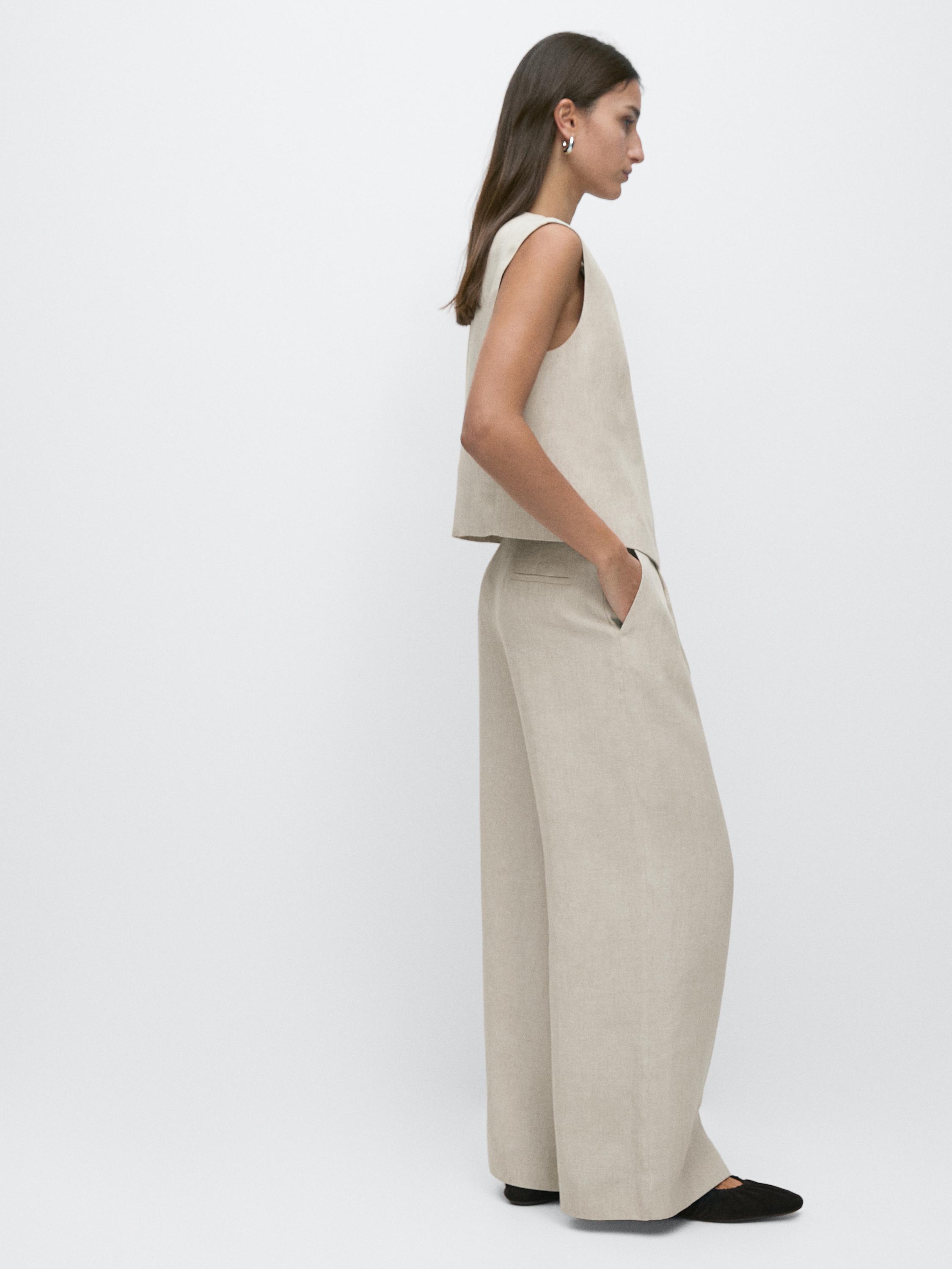Waistcoat with side button detail